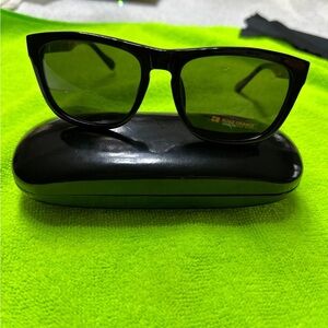 Black Sunglasses with Case
